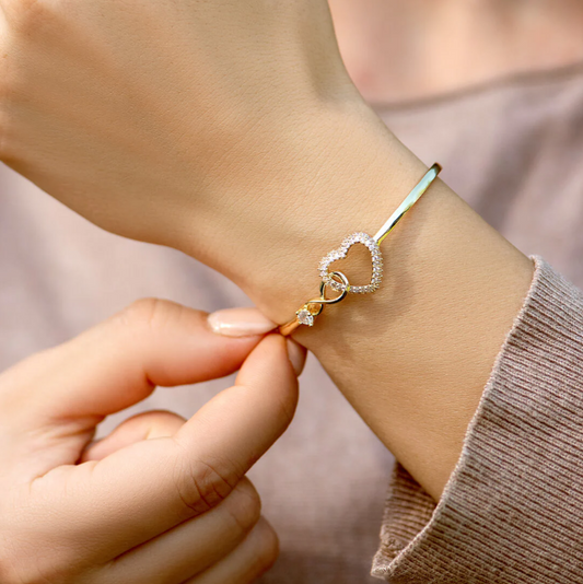 Infinity Heart Bracelet